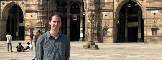 Author at Jama Masjid in Ahmedabad.